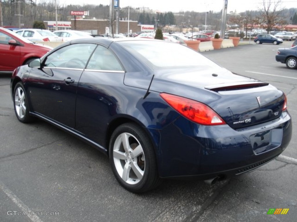 Midnight Blue Metallic 2009 Pontiac G6 GT Convertible Exterior Photo #60546889