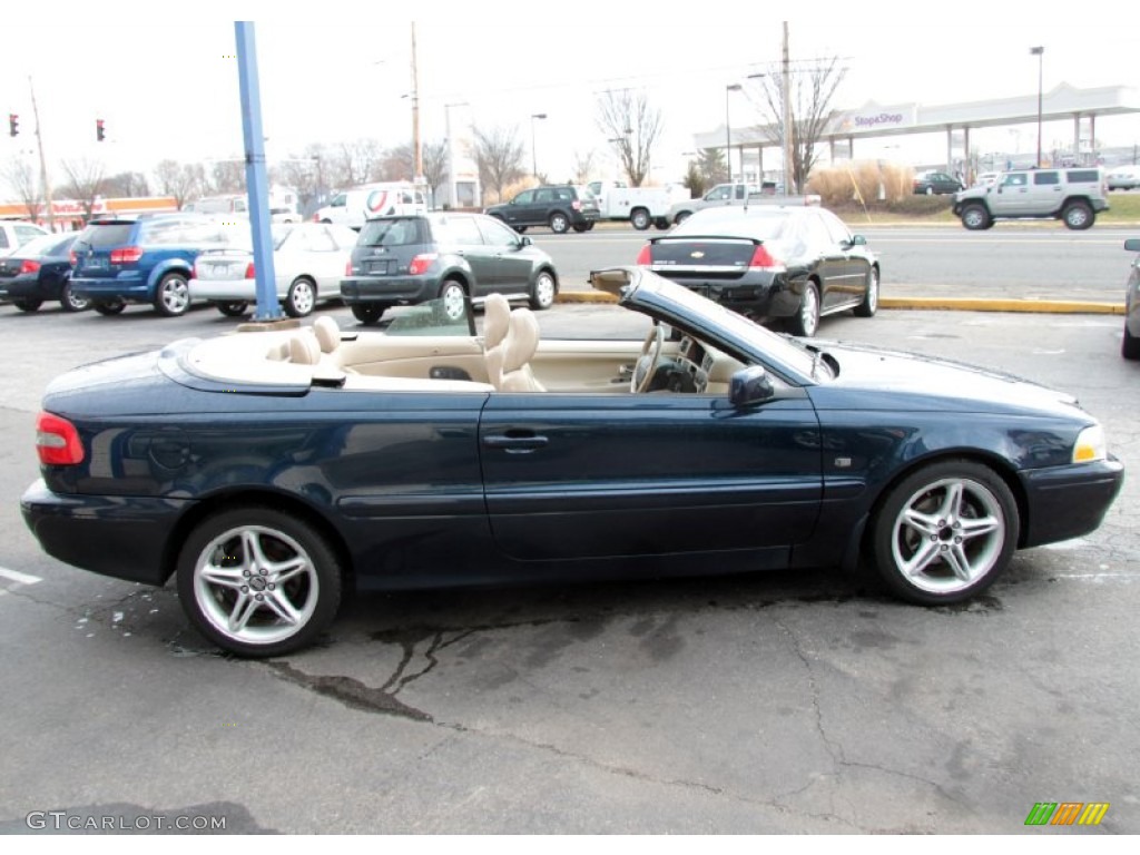 2000 C70 LT Convertible - Nautic Blue Metallic / Beige photo #4