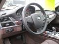 Tobacco Nevada Leather Steering Wheel Photo for 2009 BMW X5 #60547789