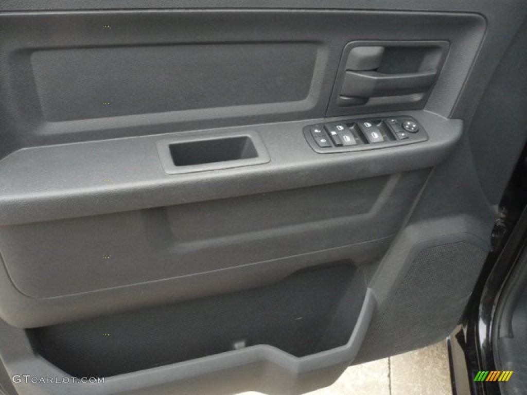 2010 Ram 1500 ST Quad Cab 4x4 - Brilliant Black Crystal Pearl / Dark Slate/Medium Graystone photo #17