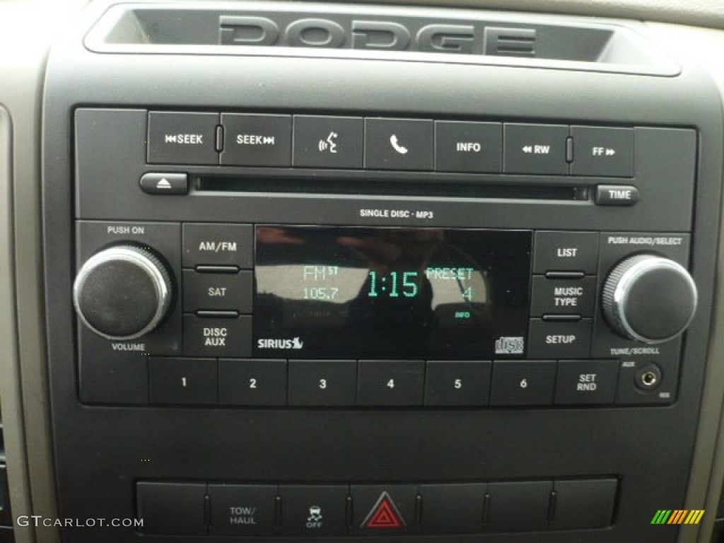 2010 Ram 1500 ST Quad Cab 4x4 - Brilliant Black Crystal Pearl / Dark Slate/Medium Graystone photo #20