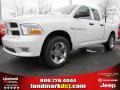 2012 Bright White Dodge Ram 1500 Express Quad Cab  photo #1