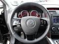 2009 Mazda CX-9 Black Interior Steering Wheel Photo