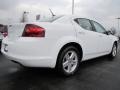 2012 Bright White Dodge Avenger SXT  photo #3