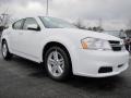 2012 Bright White Dodge Avenger SXT  photo #4