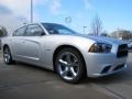 Bright Silver Metallic 2012 Dodge Charger R/T Road and Track Exterior