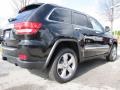 Brilliant Black Crystal Pearl 2012 Jeep Grand Cherokee Overland Exterior