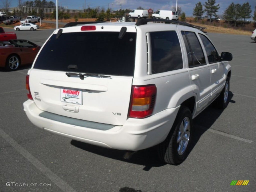2002 Grand Cherokee Limited - Stone White / Taupe photo #4