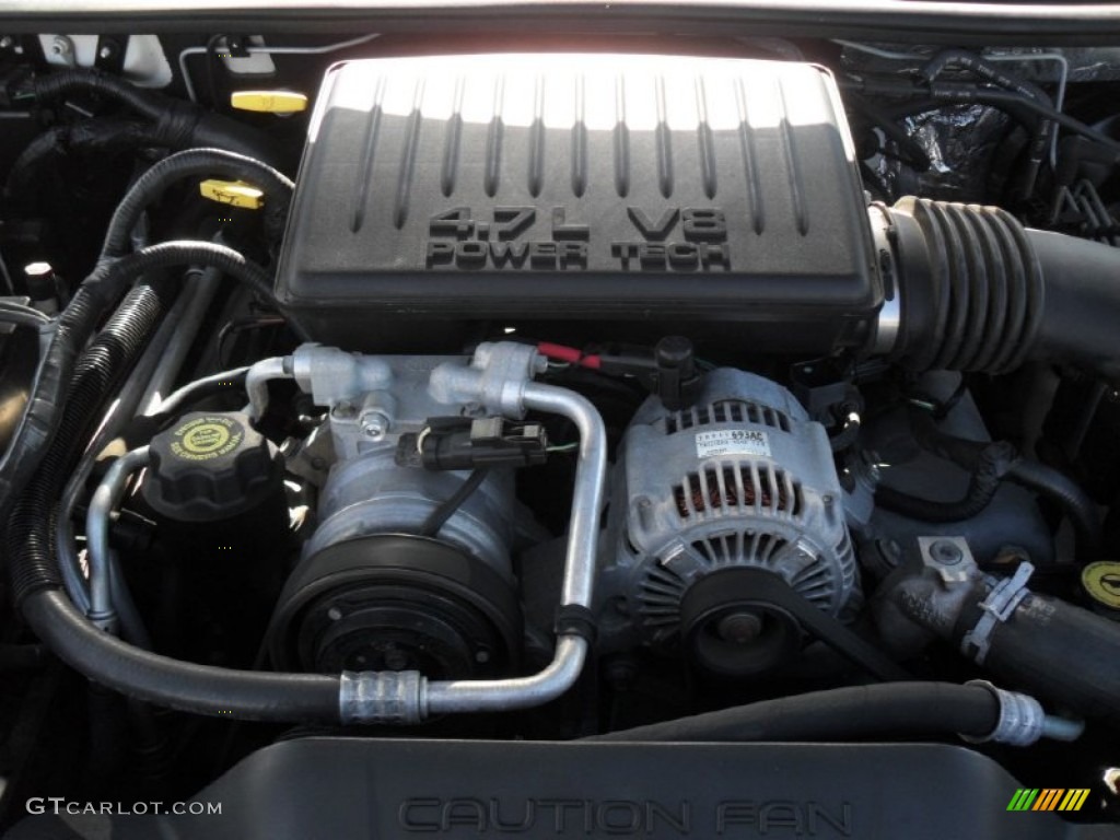 2002 Jeep Grand Cherokee Limited 4.7 Liter SOHC 16-Valve V8 Engine Photo #60552822