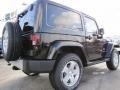 2012 Black Jeep Wrangler Sahara 4x4  photo #3