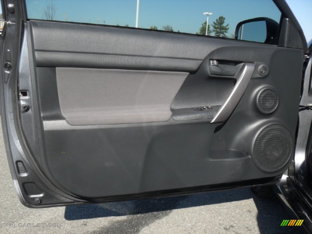 2012 Scion tC Standard tC Model Dark Charcoal Door Panel Photo #60552876