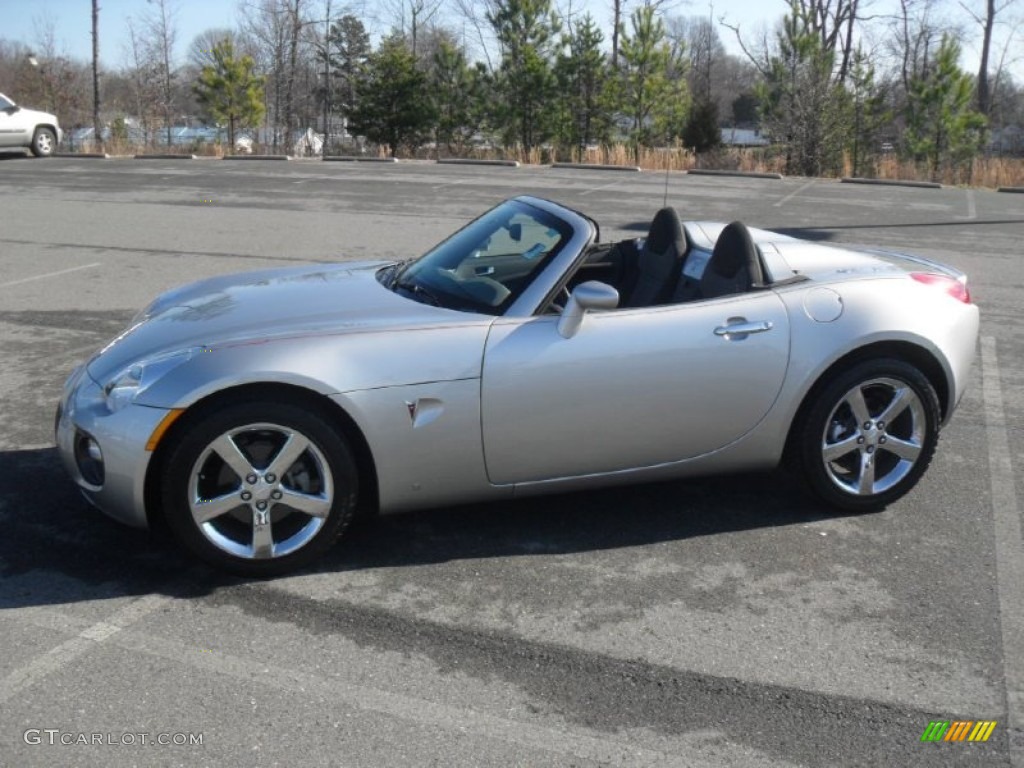 Cool Silver 2007 Pontiac Solstice GXP Roadster Exterior Photo #60553371