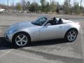Cool Silver 2007 Pontiac Solstice GXP Roadster Exterior