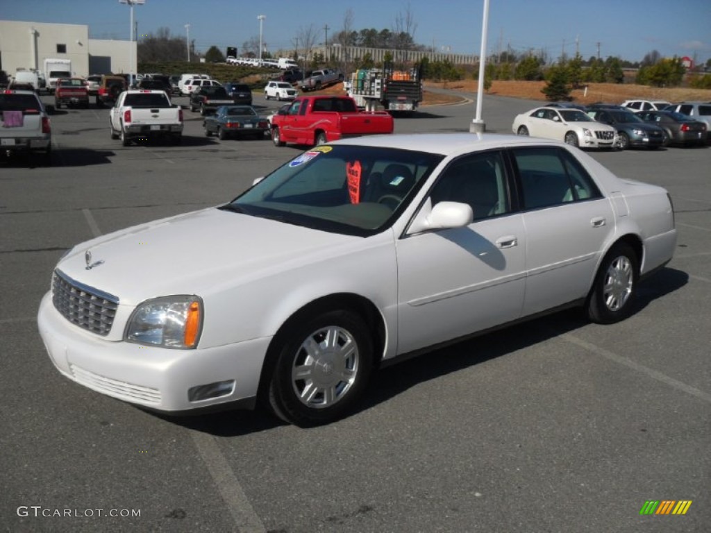 2004 DeVille Sedan - Cotillion White / Shale photo #1