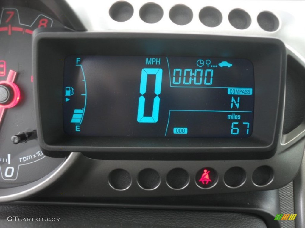 2012 Chevrolet Sonic LT Hatch Gauges Photo #60553647