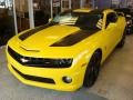 Rally Yellow 2012 Chevrolet Camaro SS Coupe Transformers Special Edition