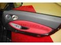 2010 Nissan 370Z 40th Anniversary Red Leather Interior Door Panel Photo