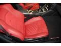 40th Anniversary Red Leather 2010 Nissan 370Z 40th Anniversary Edition Coupe Interior Color