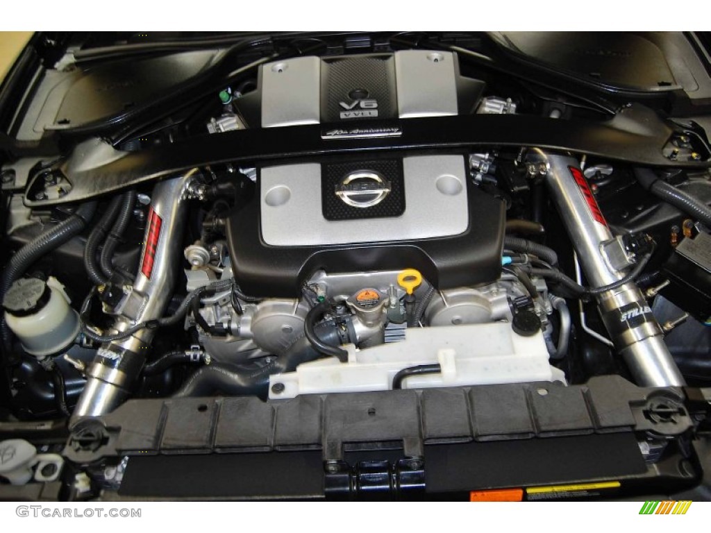 2010 Nissan 370Z 40th Anniversary Edition Coupe 3.7 Liter DOHC 24-Valve CVTCS V6 Engine Photo #60554811