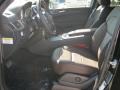 Auburn Brown/Black 2012 Mercedes-Benz ML 350 4Matic Interior Color