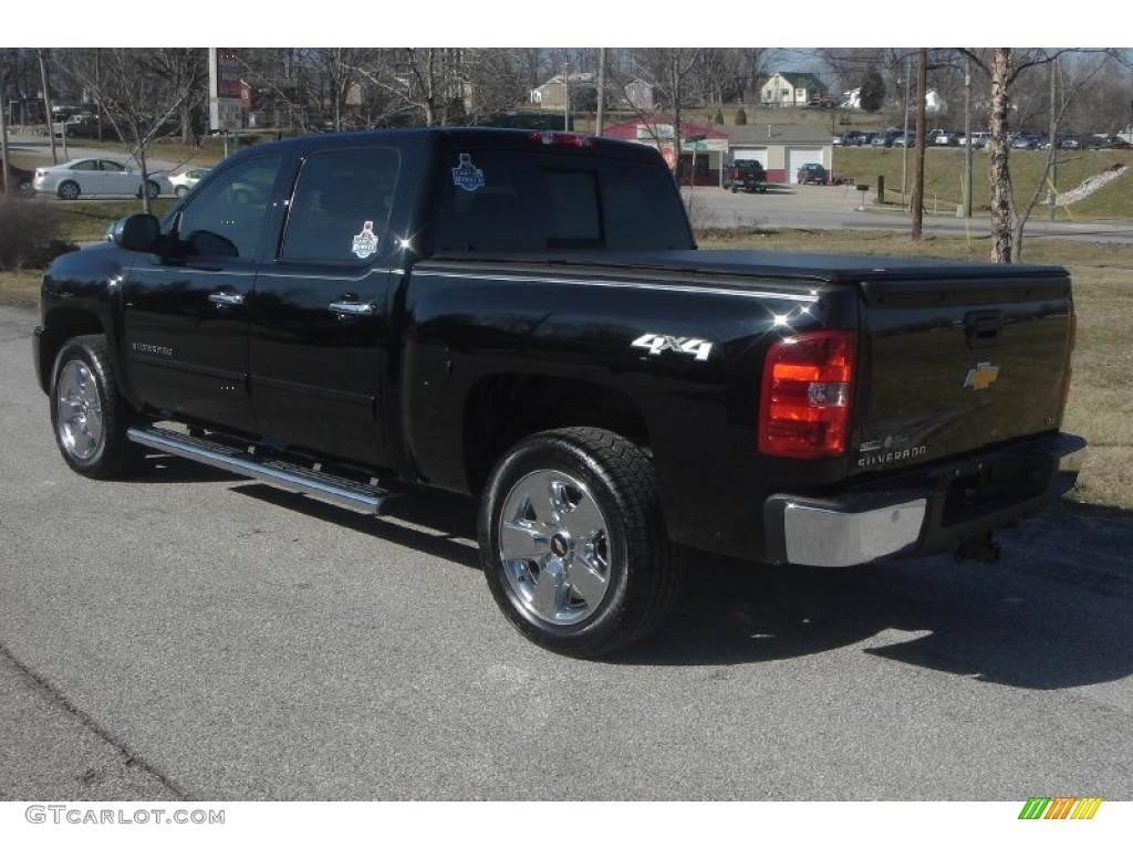 2010 Silverado 1500 LTZ Crew Cab 4x4 - Black / Ebony photo #46