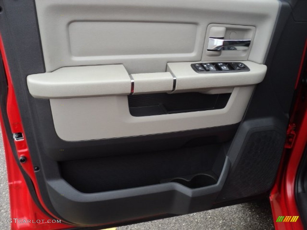 2011 Ram 1500 SLT Quad Cab 4x4 - Flame Red / Dark Slate Gray/Medium Graystone photo #6