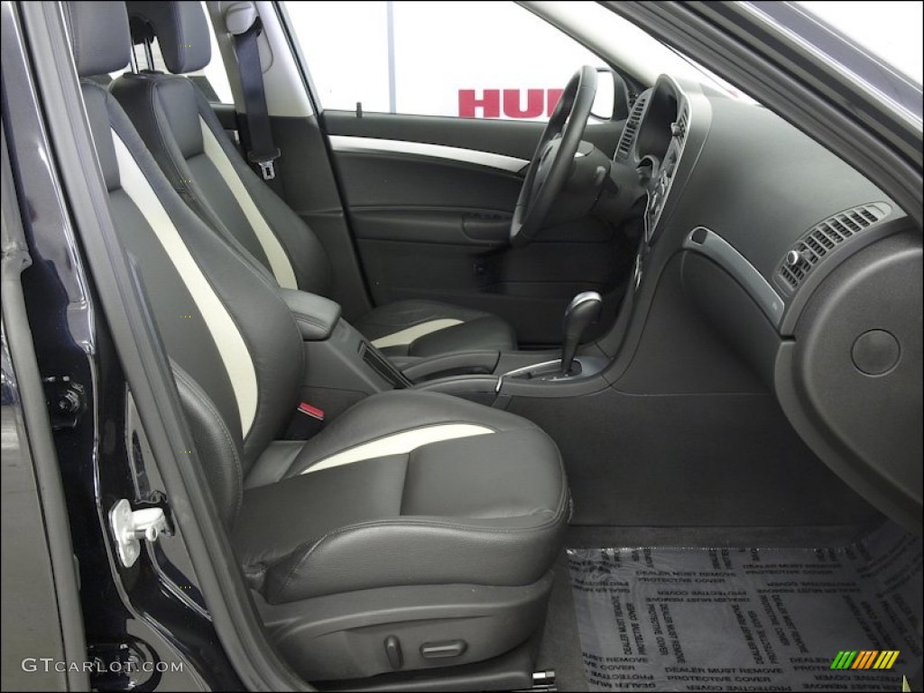 Black/Parchment Interior 2010 Saab 9-3 Aero Sport Sedan Photo #60556008