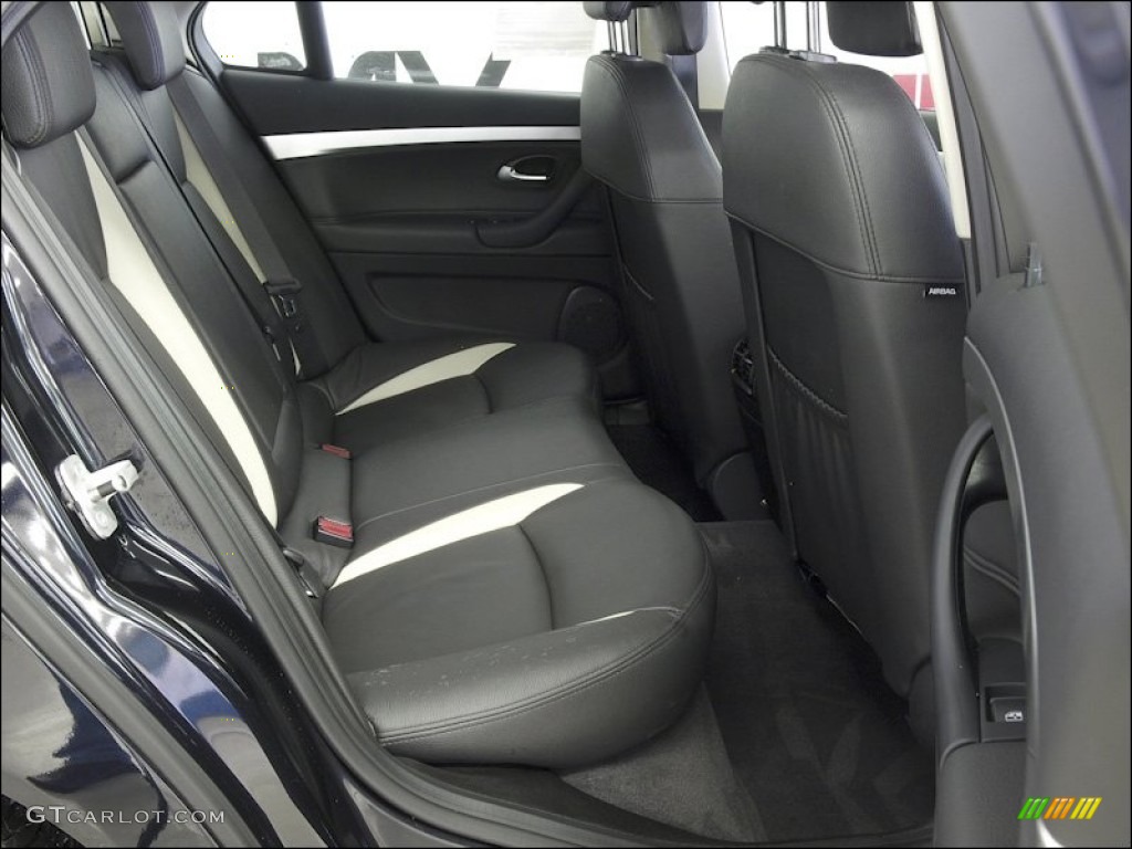 Black/Parchment Interior 2010 Saab 9-3 Aero Sport Sedan Photo #60556014