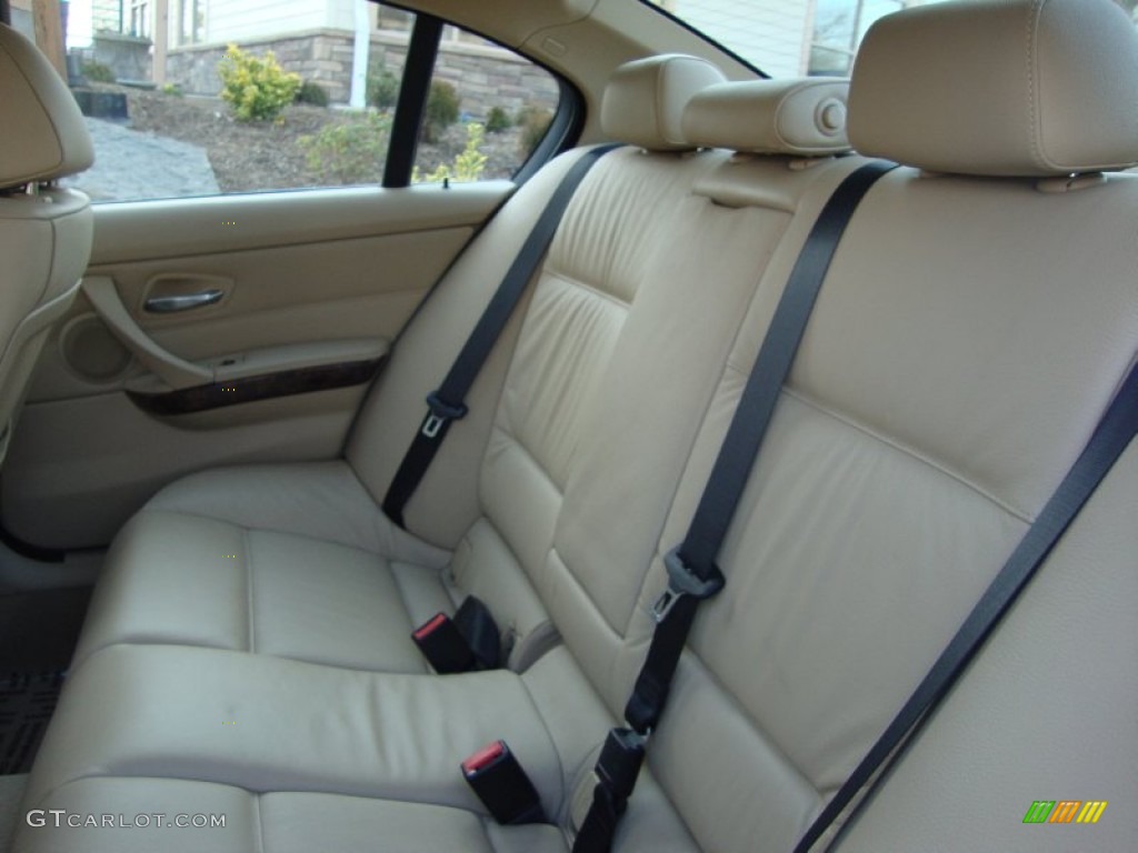 2008 3 Series 335xi Sedan - Alpine White / Beige photo #33