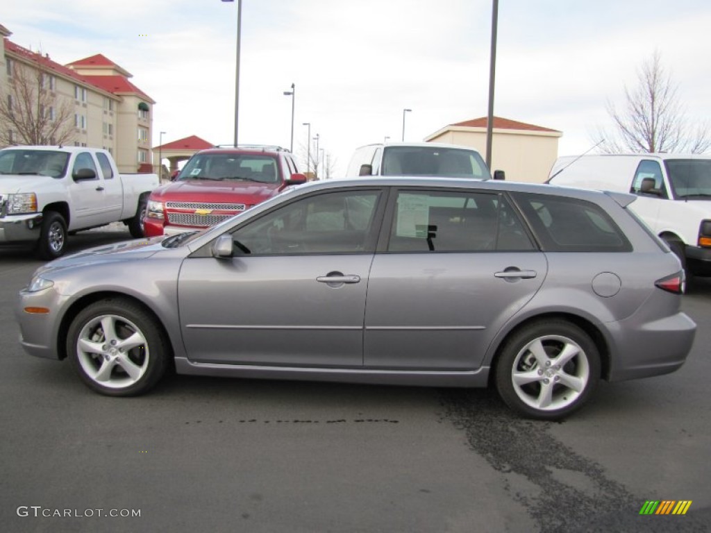 Tungsten Gray Metallic 2007 Mazda MAZDA6 s Touring Wagon Exterior Photo #60557379