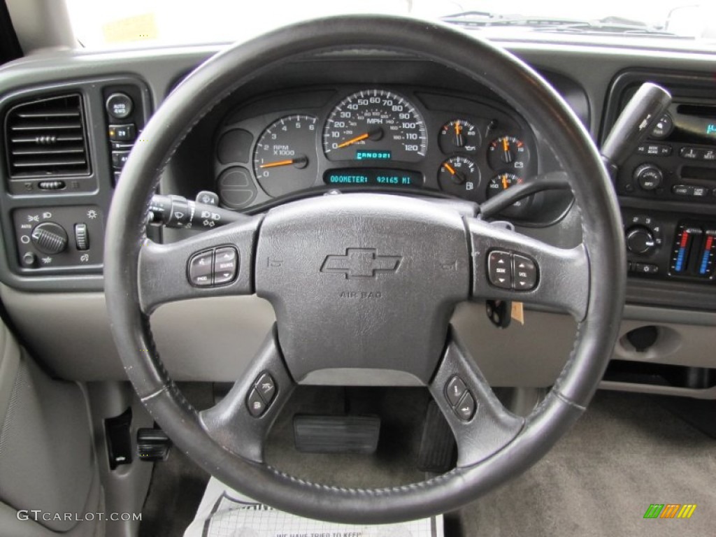 2005 Tahoe LT 4x4 - Silver Birch Metallic / Gray/Dark Charcoal photo #11