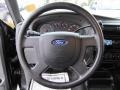 2004 Ford Ranger Black/Gray Interior Steering Wheel Photo