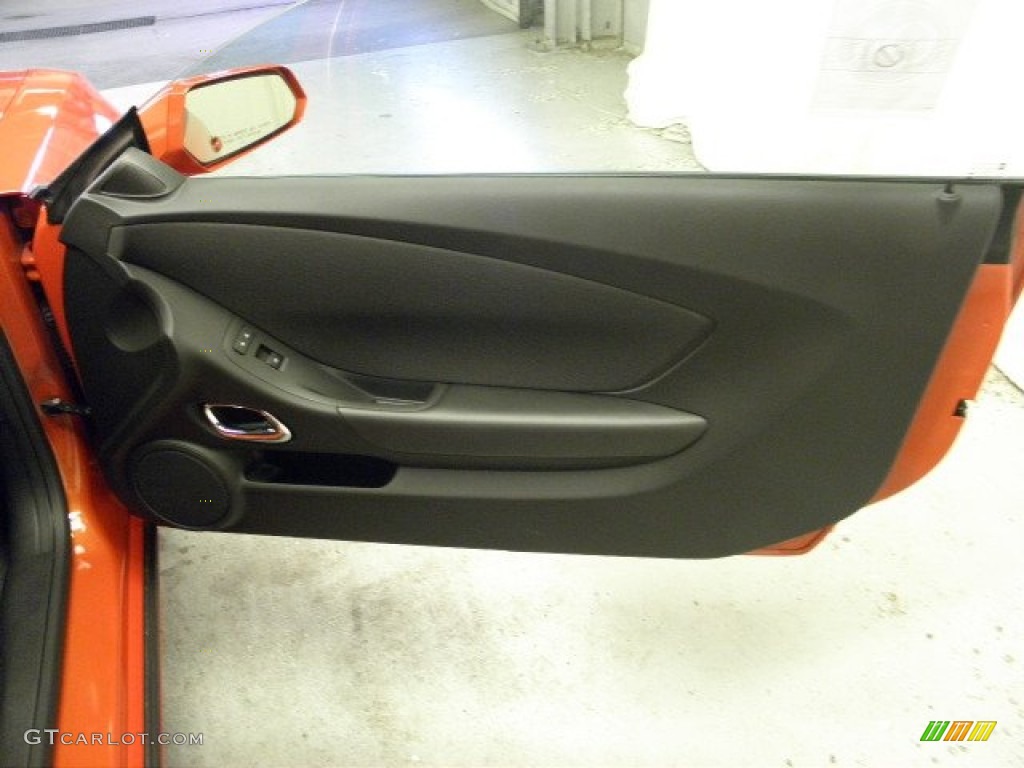 2012 Camaro LT/RS Coupe - Inferno Orange Metallic / Black photo #6