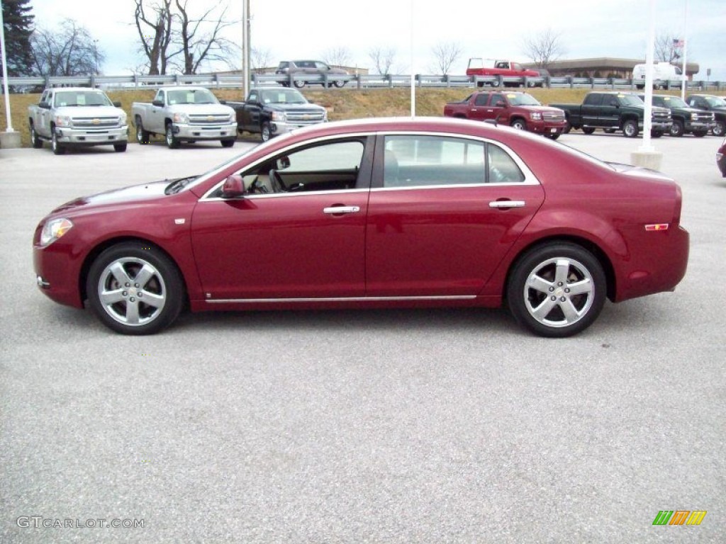 Red Jewel Tint Coat 2008 Chevrolet Malibu LTZ Sedan Exterior Photo #60559485