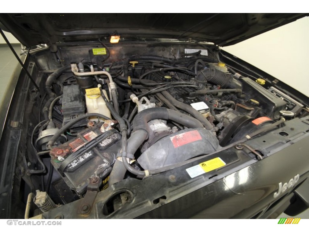 1999 Jeep Cherokee Sport 4.0 Liter OHV 12-Valve Inline 6 Cylinder Engine Photo #60560000