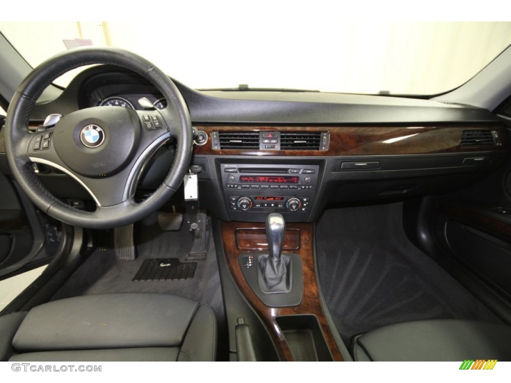 2009 3 Series 328i Coupe - Space Grey Metallic / Black photo #3