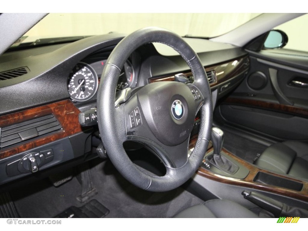 2009 3 Series 328i Coupe - Space Grey Metallic / Black photo #14