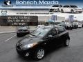 Brilliant Black 2011 Mazda MAZDA2 Touring