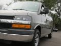 Graystone Metallic - Express LT 3500 Extended Passenger Van Photo No. 10