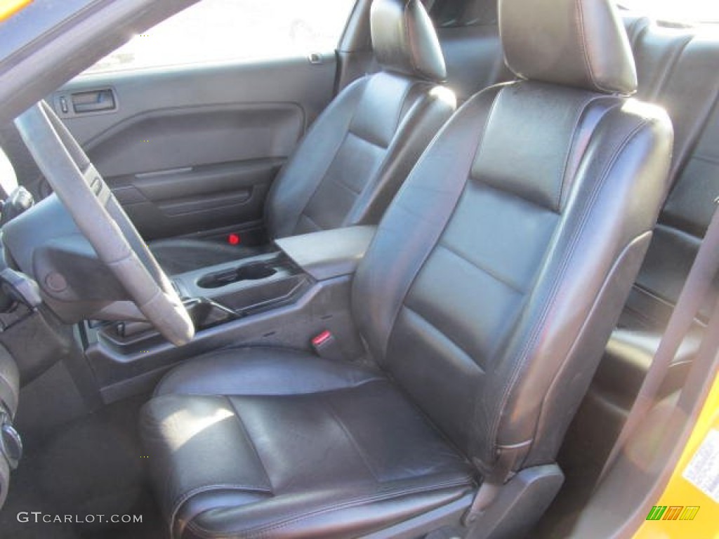 2007 Mustang V6 Premium Coupe - Grabber Orange / Dark Charcoal photo #9