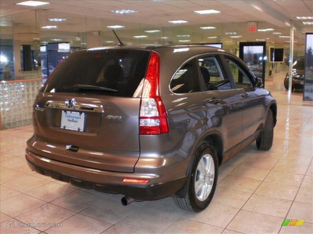 2010 CR-V EX AWD - Urban Titanium Metallic / Black photo #3