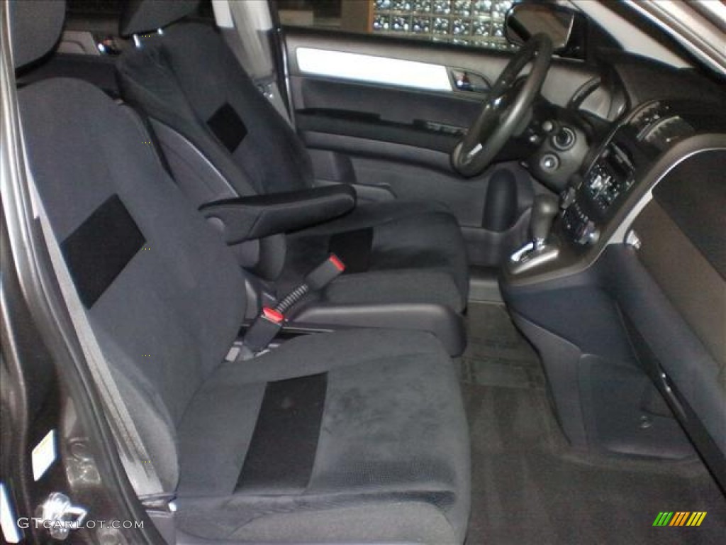 2010 CR-V EX AWD - Urban Titanium Metallic / Black photo #18