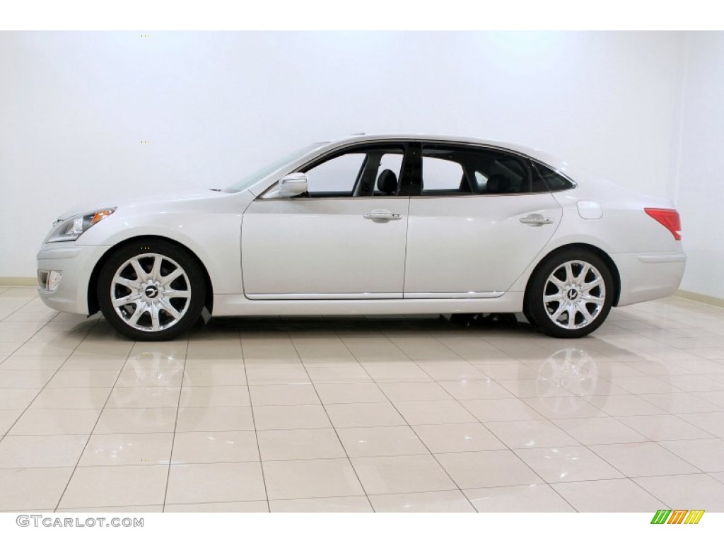 Platinum Metallic 2011 Hyundai Equus Signature Exterior Photo #60564743