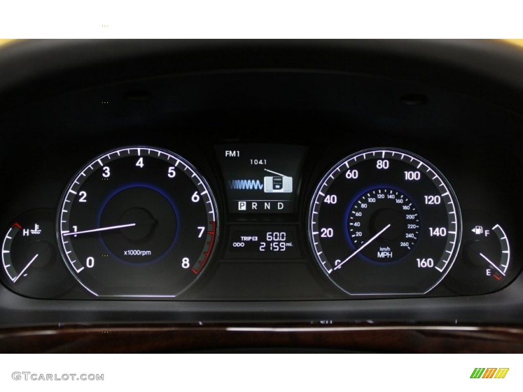 2011 Hyundai Equus Signature Gauges Photo #60564902