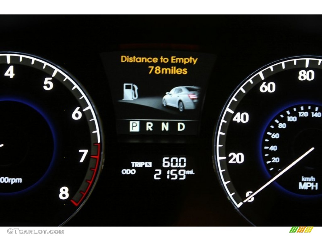2011 Hyundai Equus Signature Gauges Photo #60564926