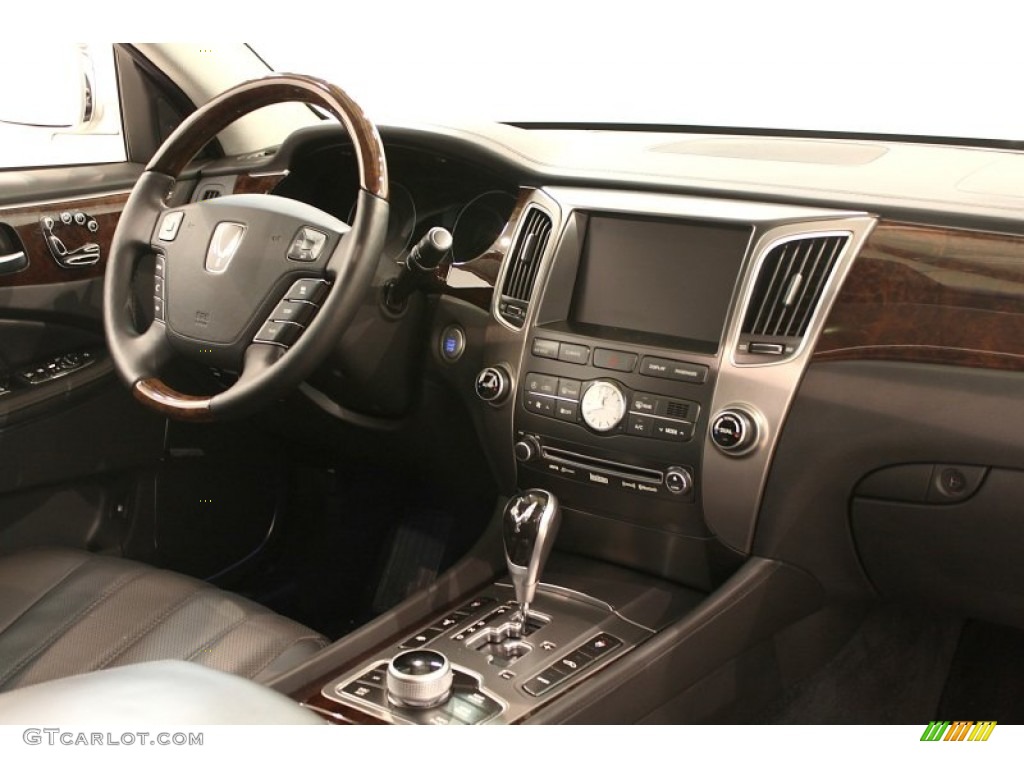 2011 Hyundai Equus Signature Jet Black Dashboard Photo #60565115