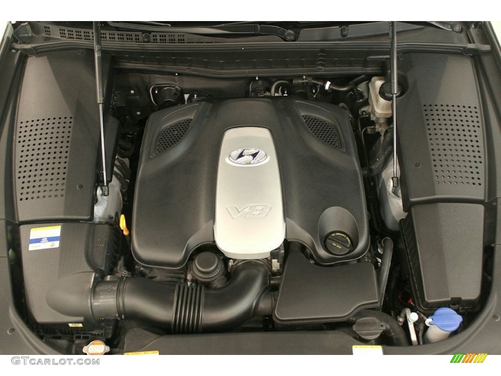2011 Hyundai Equus Signature 4.6 Liter DOHC 32-Valve D-CVVT V8 Engine Photo #60565307