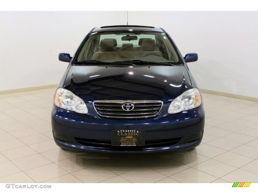 2006 Corolla LE - Indigo Ink Pearl / Beige photo #2