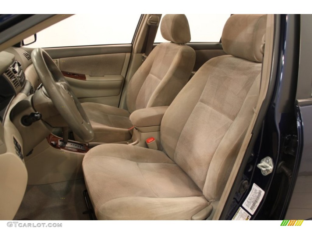 2006 Corolla LE - Indigo Ink Pearl / Beige photo #10