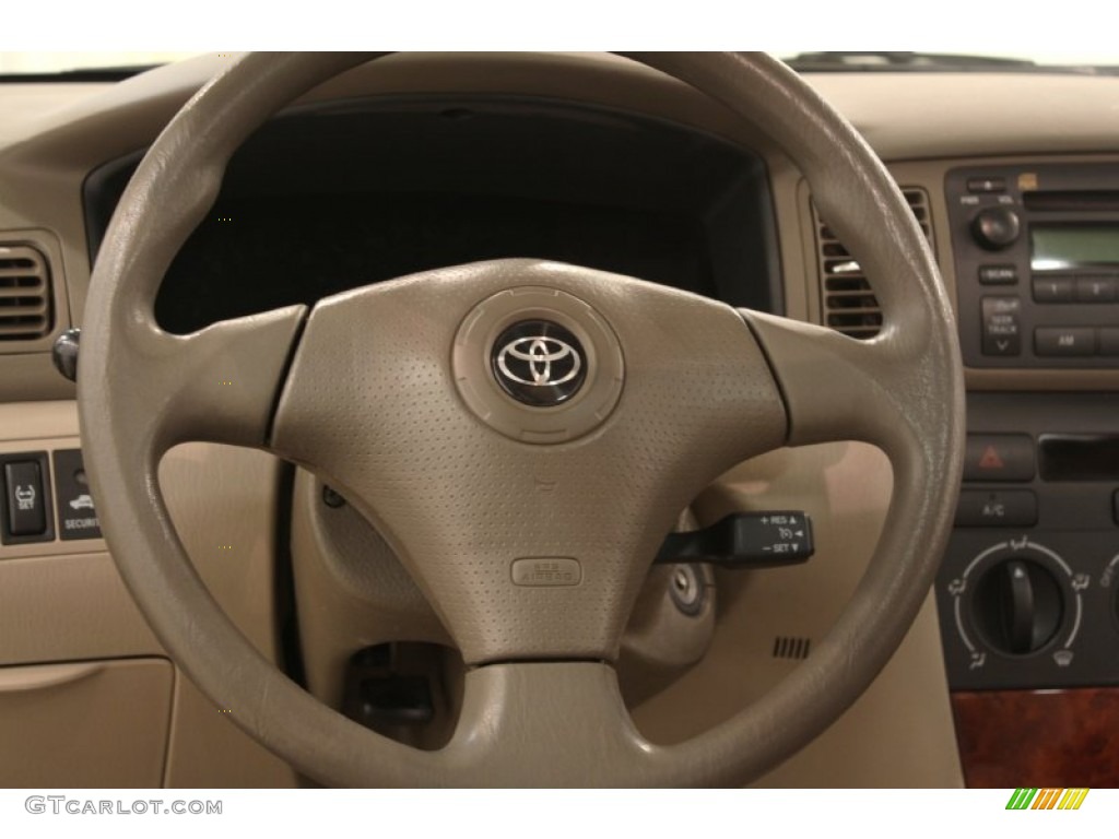 2006 Corolla LE - Indigo Ink Pearl / Beige photo #12